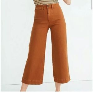 Madewell Emmett Wide Leg Crop